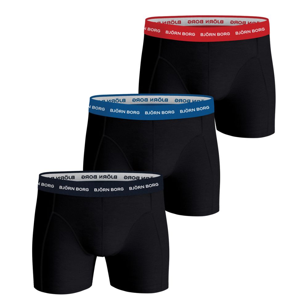 Bjorn Borg Heren Boxershorts Cotton Stretch 3pack MP002