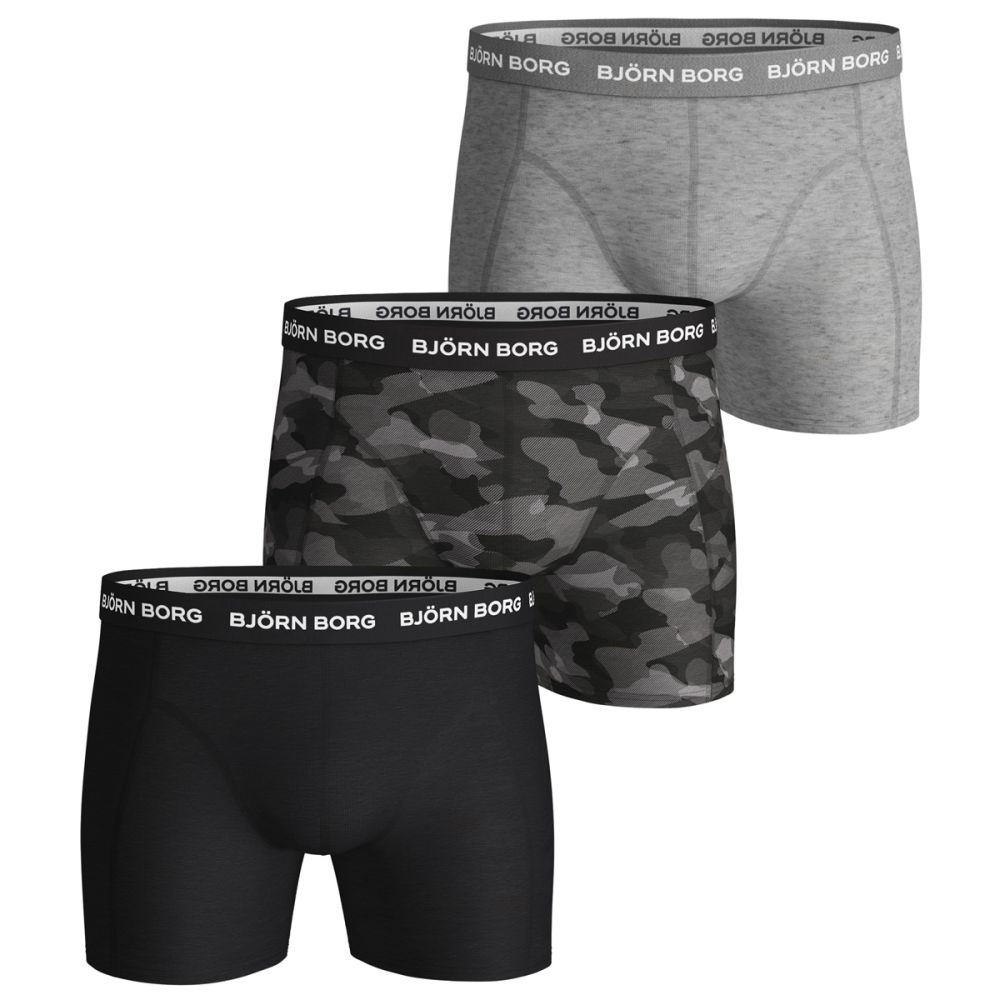 Bjorn Borg Heren Boxershorts Cotton Stretch 3pack MP008