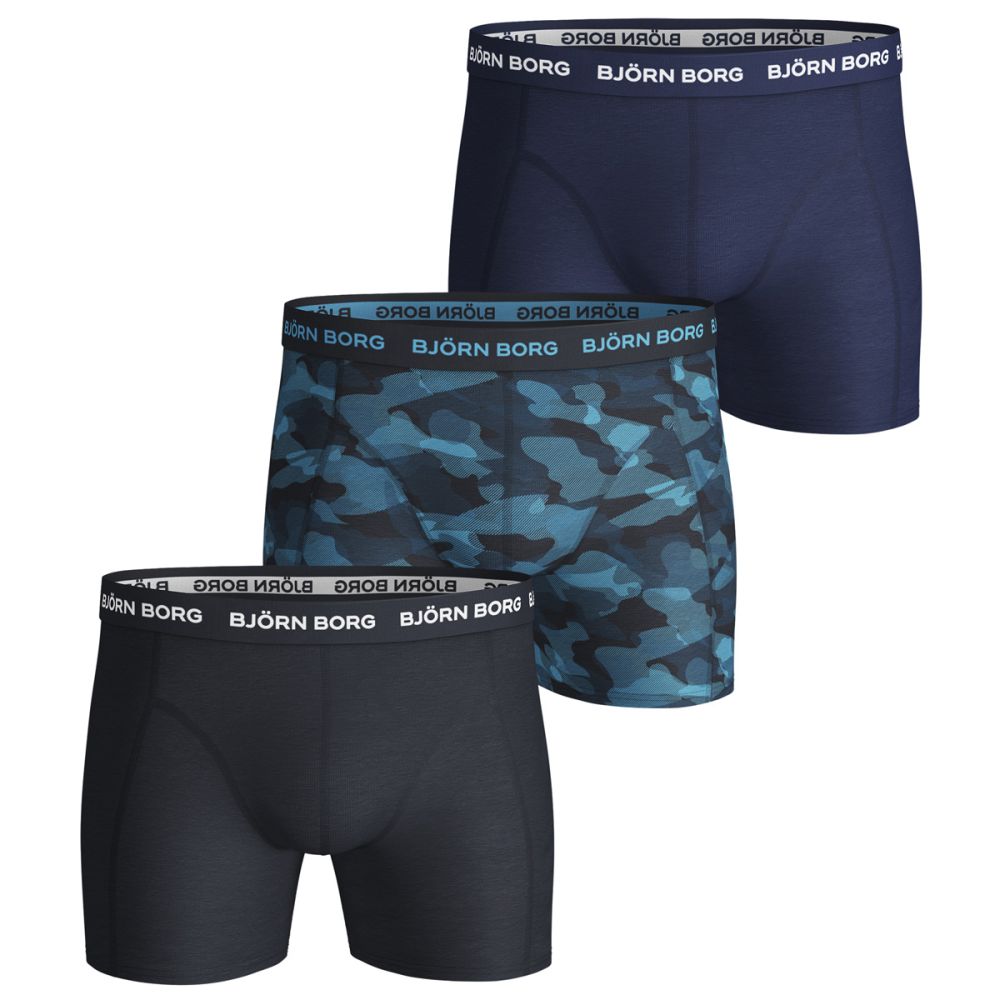 Bjorn Borg Heren Boxershorts Cotton Stretch 3pack MP009