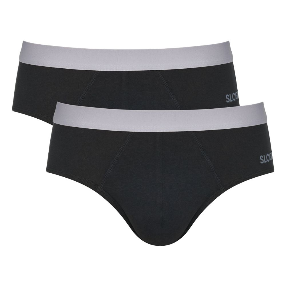 Sloggi Men GO ABC 2.0 Brief 2Pack Zwart