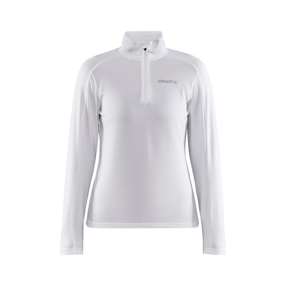 Craft Dames Thermo Fleece Shirt CORE Gain Midlayer Wit