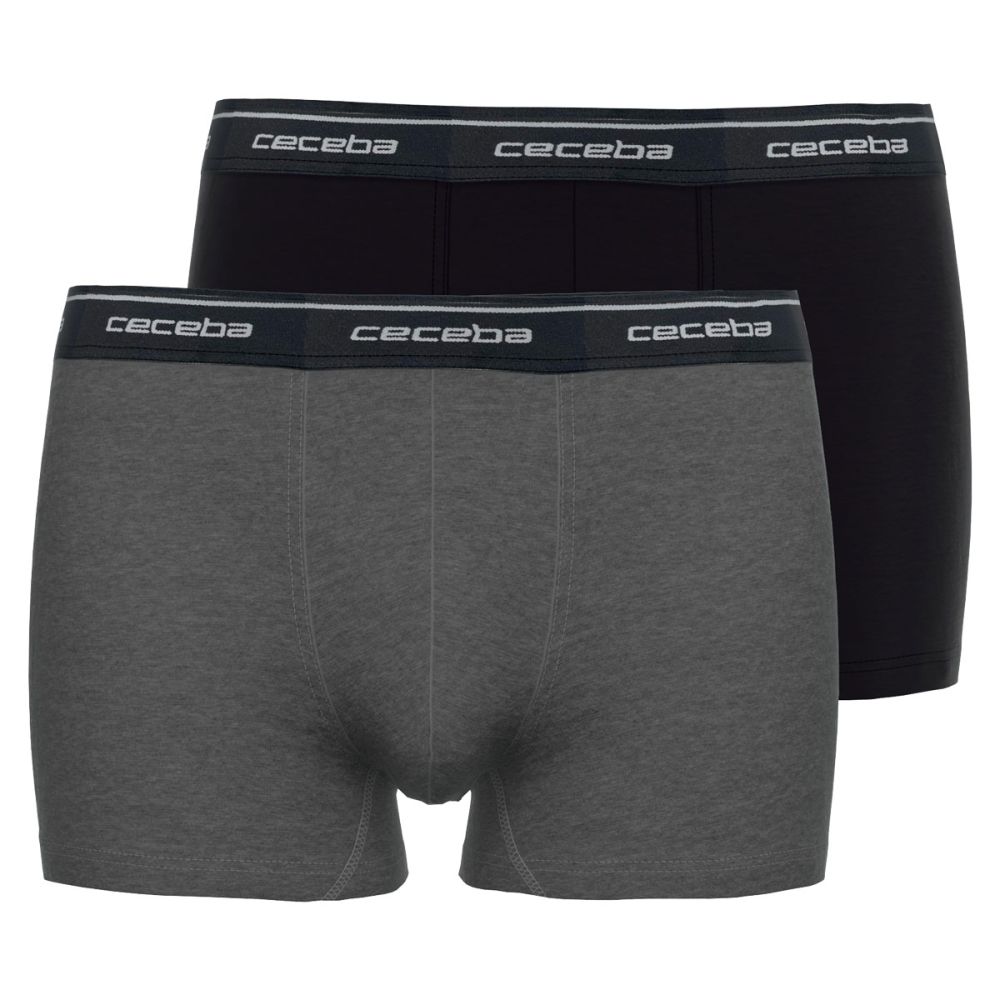 CECEBA Heren Pants Monza 2pack Donkergrijs/Zwart