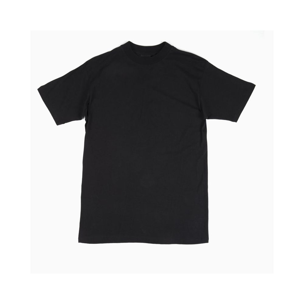 HOM Harro New Shirt Zwart Ronde Hals Zwart