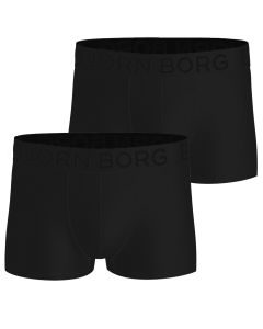 Bjorn Borg Heren Trunk Shorts Sports Mesh 2pack Zwart