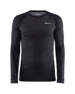 Craft Heren Thermo Core Wool Merino Longsleeve Shirt Gemeleerd