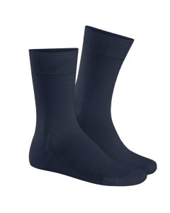 Gino Santi Heren en Dames Sokken Relax Cotton Navy