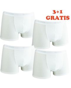 Sloggi Men Basic Short wit 4Pack, 3+1 gratis