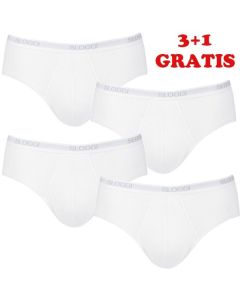Sloggi Men Basic Midi Wit 2p