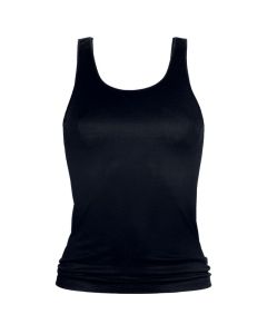 MEY Dames Emotion Top Sporty Hemd Zwart 55204
