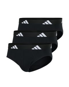 Adidas Heren Slip Active Flex Cotton 3pack Zwart