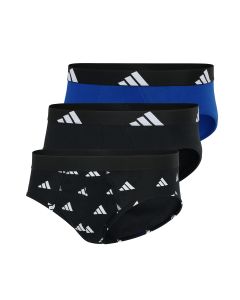Adidas Heren Slip Active Flex Cotton 3pack Logo Mix