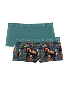 MuchachoMalo Dames Short 2Pack TotemHorse