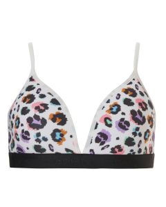 Ten Cate Meisjes Padded Bra Leopard Off White