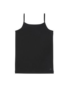 Ten Cate Meisjes Spaghetti Hemd Cotton Stretch Black