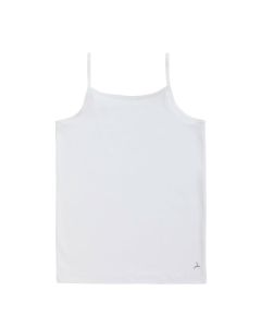 Ten Cate Meisjes Spaghetti Hemd Cotton Stretch White