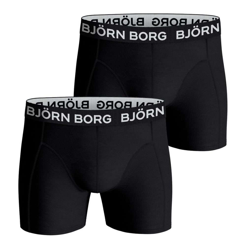 Bjorn Borg Heren Boxershorts Cotton Stretch 2pack MP001