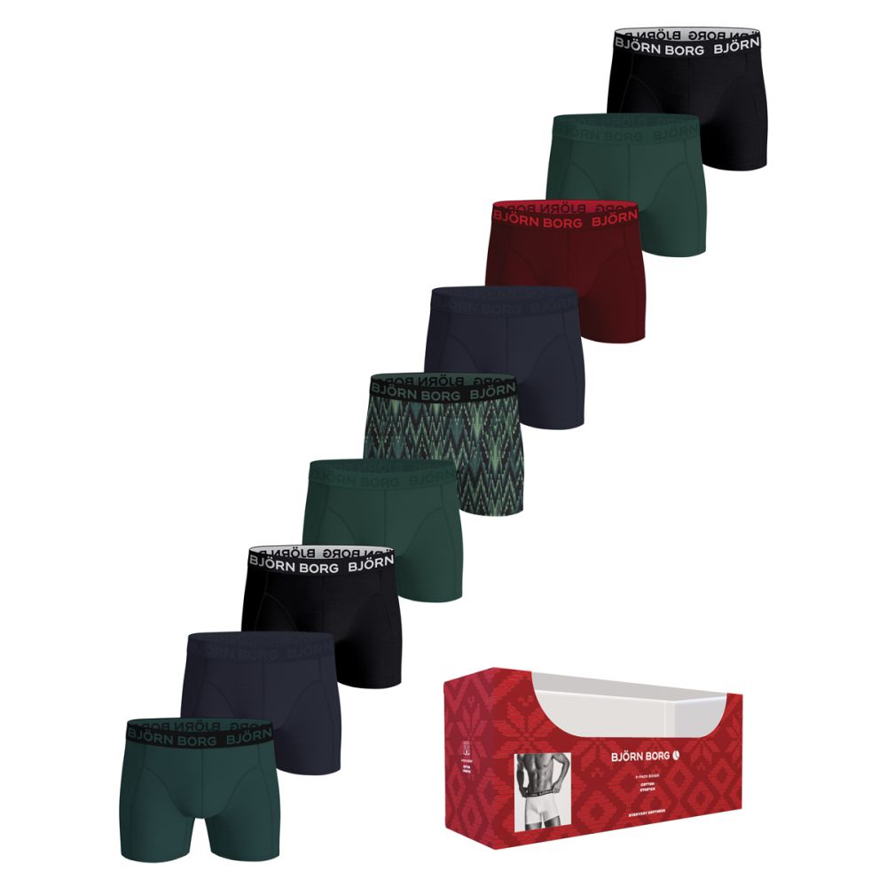 Bjorn Borg Heren Boxershort Cotton Stretch 9pack MP001