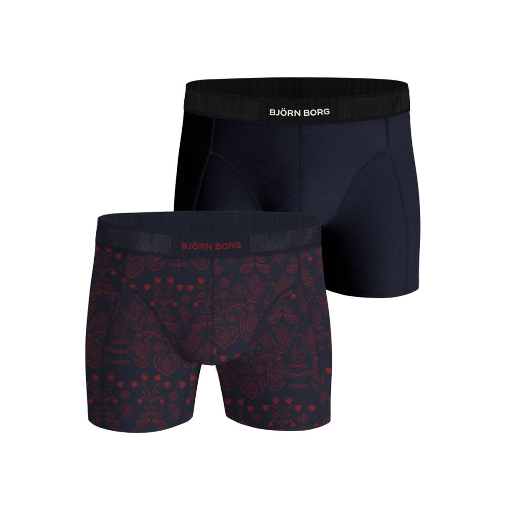 Bjorn Borg Heren Boxershort Organic  Stretch 2pack MP001