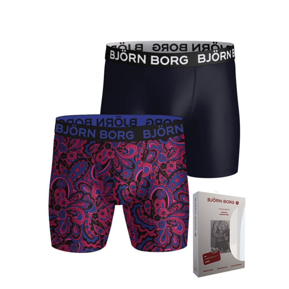Bjorn Borg Heren Boxershort Sports Microfiber 2pack MP001