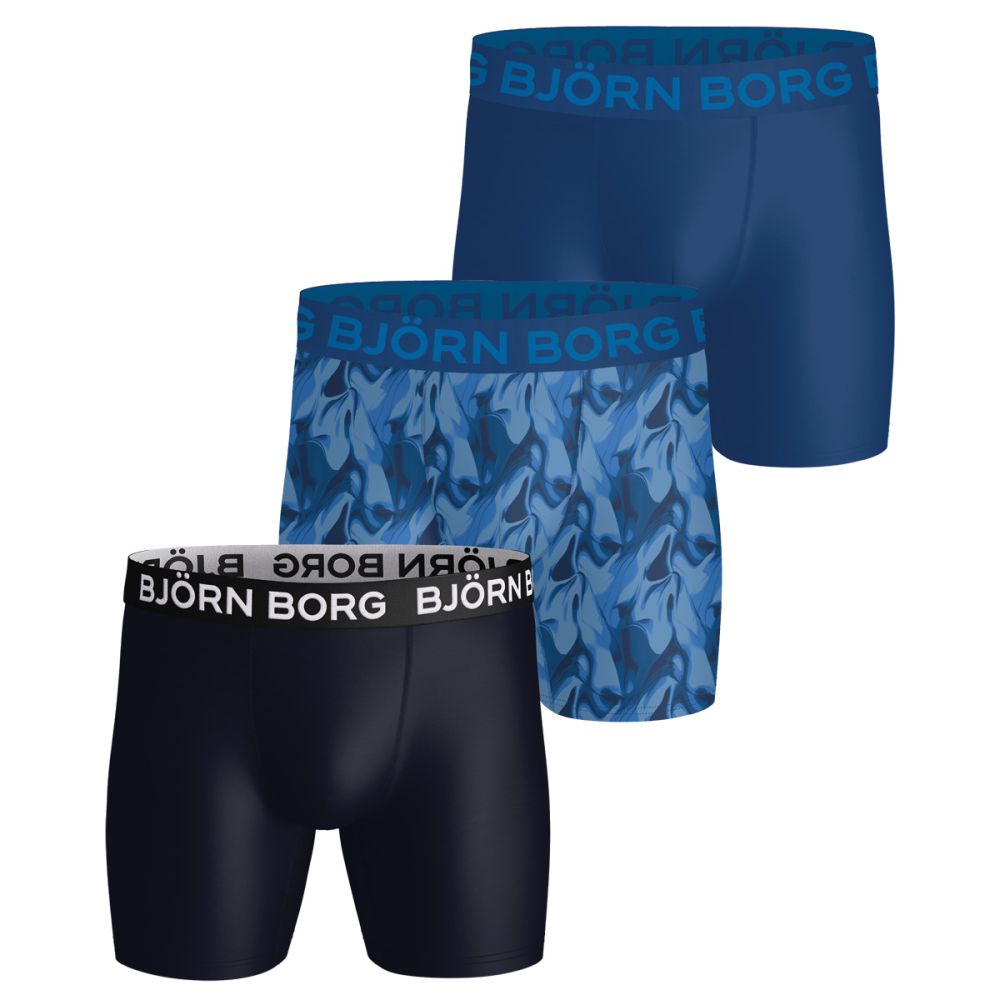 Bjorn Borg Heren Boxershorts Sports Microfiber 3pack MP002