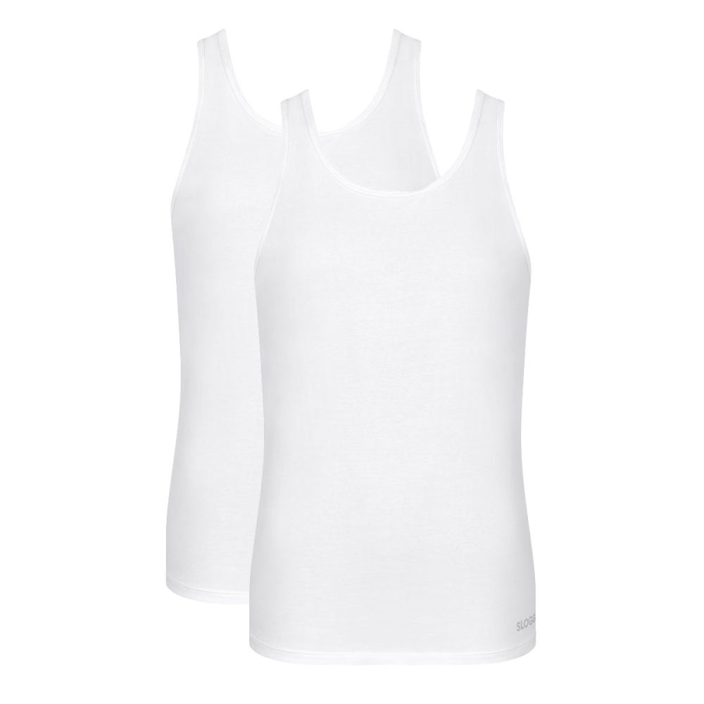 Sloggi Men GO ABC 2.0 Tank Top 2pack Wit