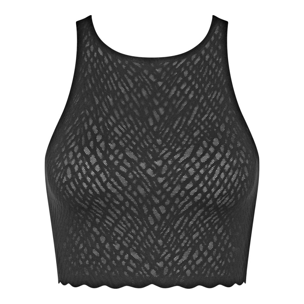 Sloggi Zero Feel Bliss Crop Top Zwart