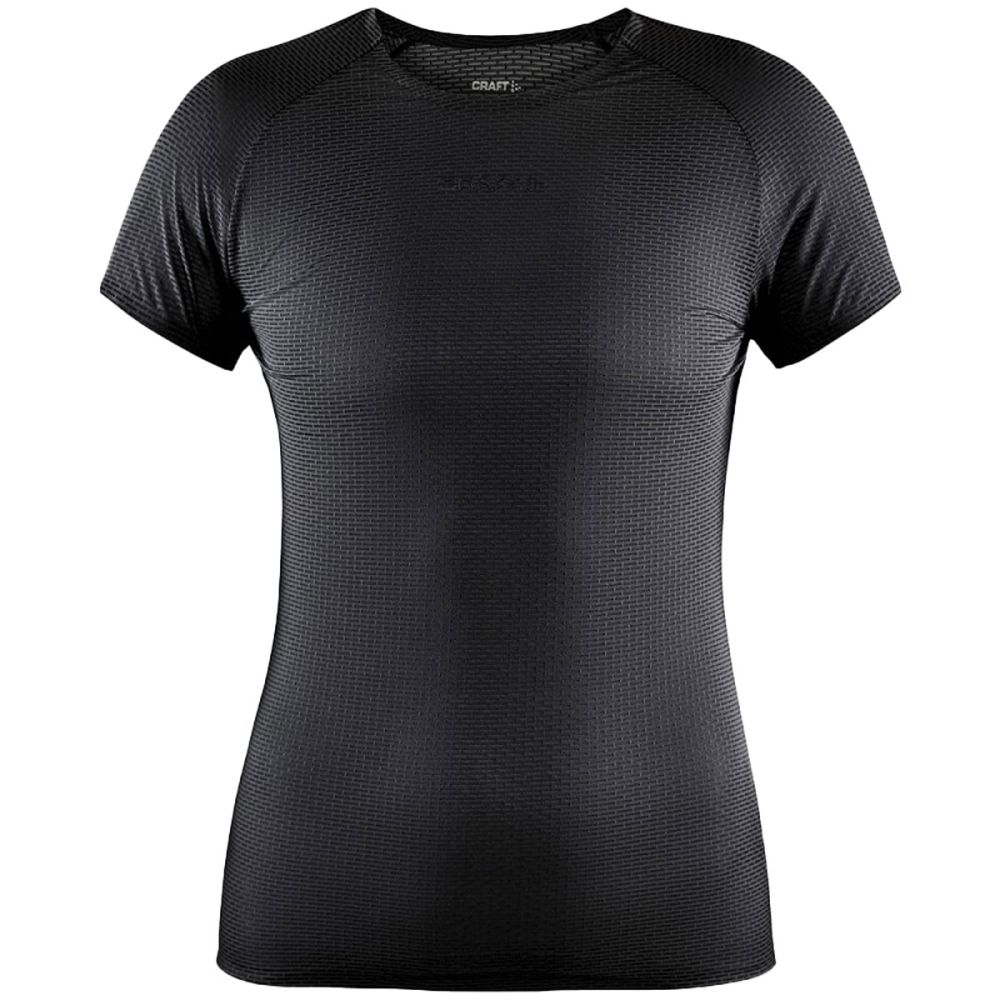 Craft Dames Thermo T-shirt PRO DRY Nanoweight Zwart