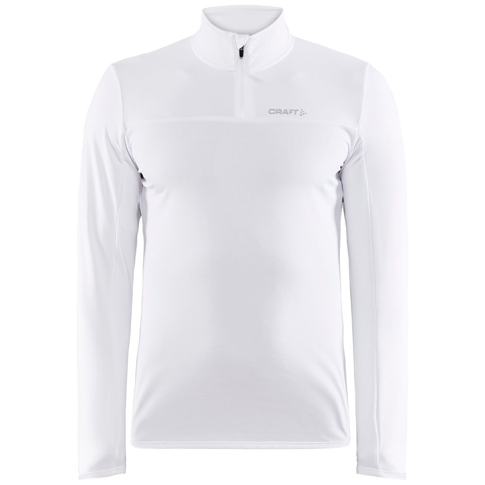 Craft Heren Thermo Fleece Shirt CORE Gain Midlayer Wit