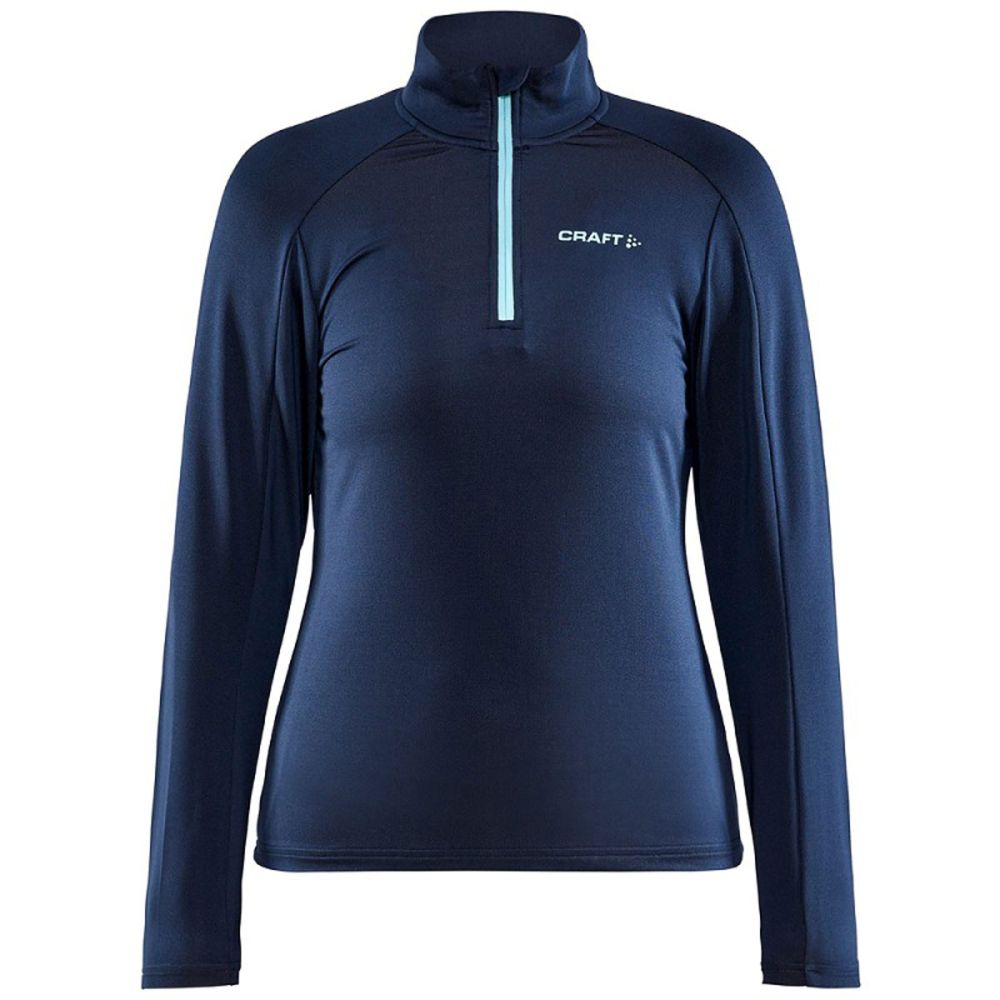 Craft Dames Thermo Fleece Shirt CORE Gain Midlayer Blaze Navy