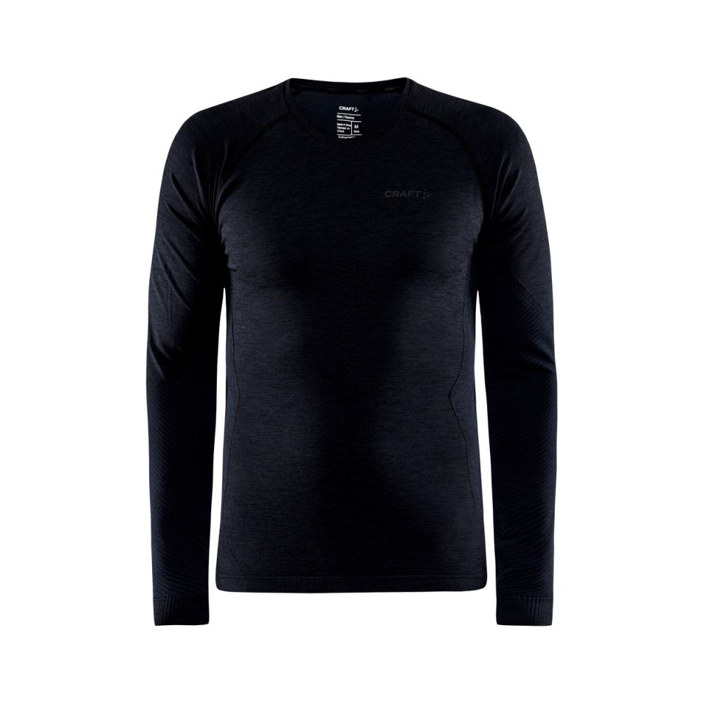 Craft Heren Thermo T-shirt Longsleeve CORE DRY Active Comfort Zwart