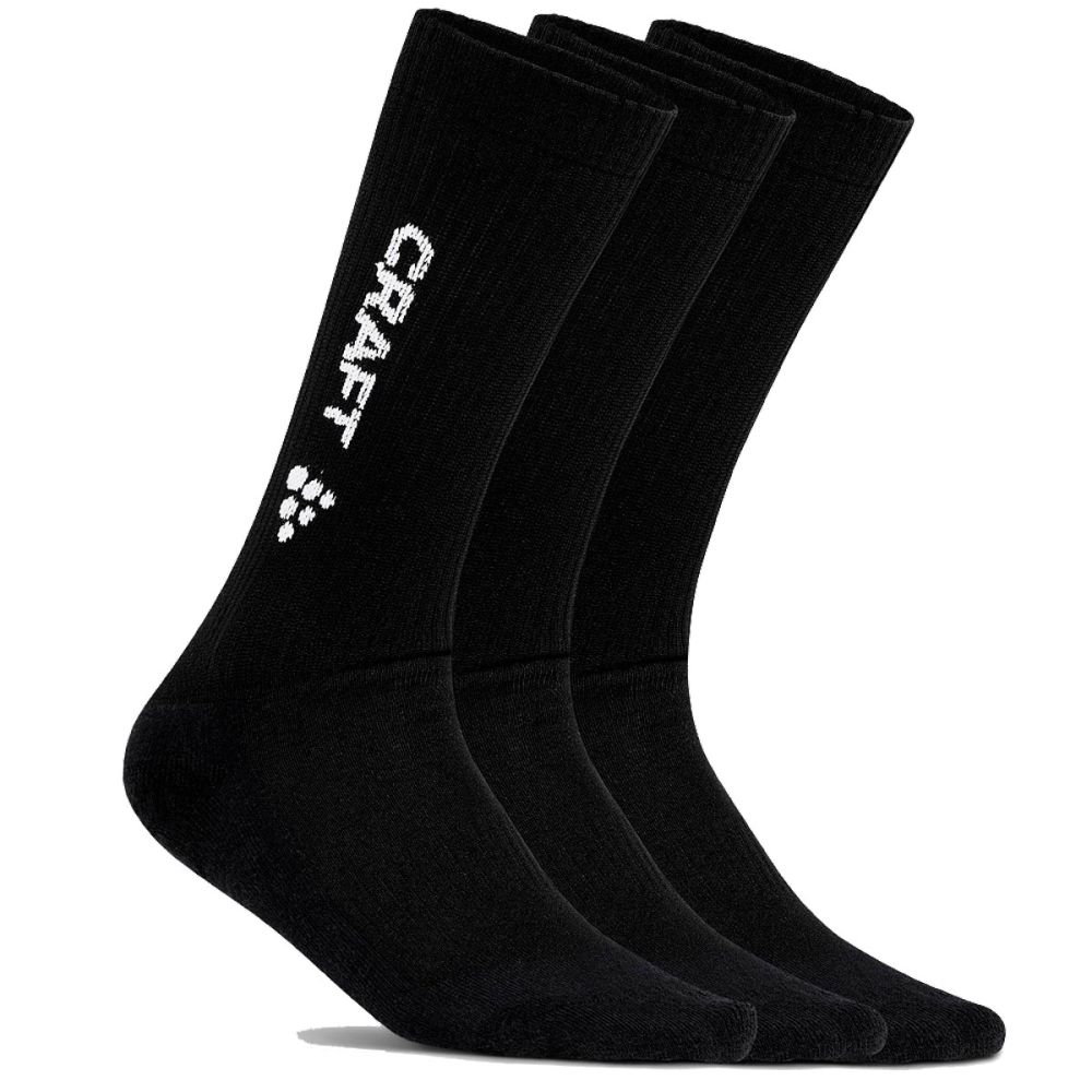 Craft Thermo Sokken PROGRESS INDOOR 3Pack Zwart