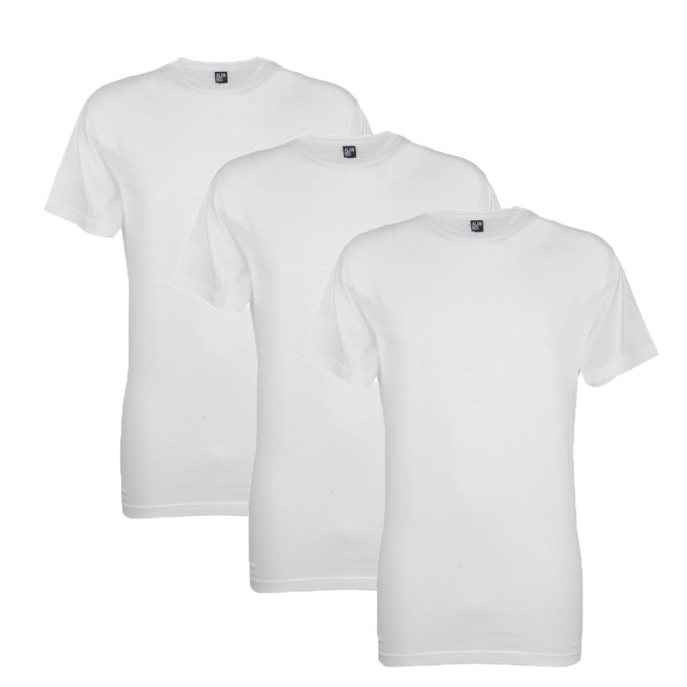 Alan Red T-Shirt Virginia 3Pack Wit