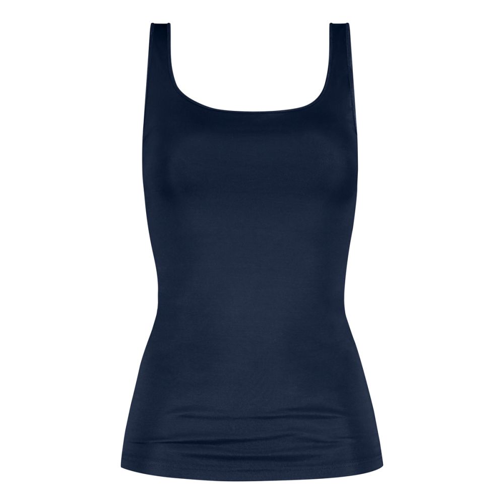 MEY Dames Emotion Top Sporty Hemd Blue Night