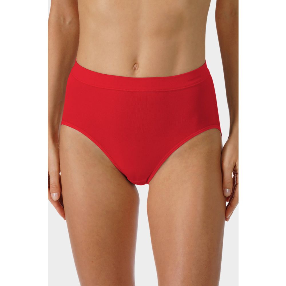 MEY Dames Emotion Taille-Slip Rubin Rood 59209