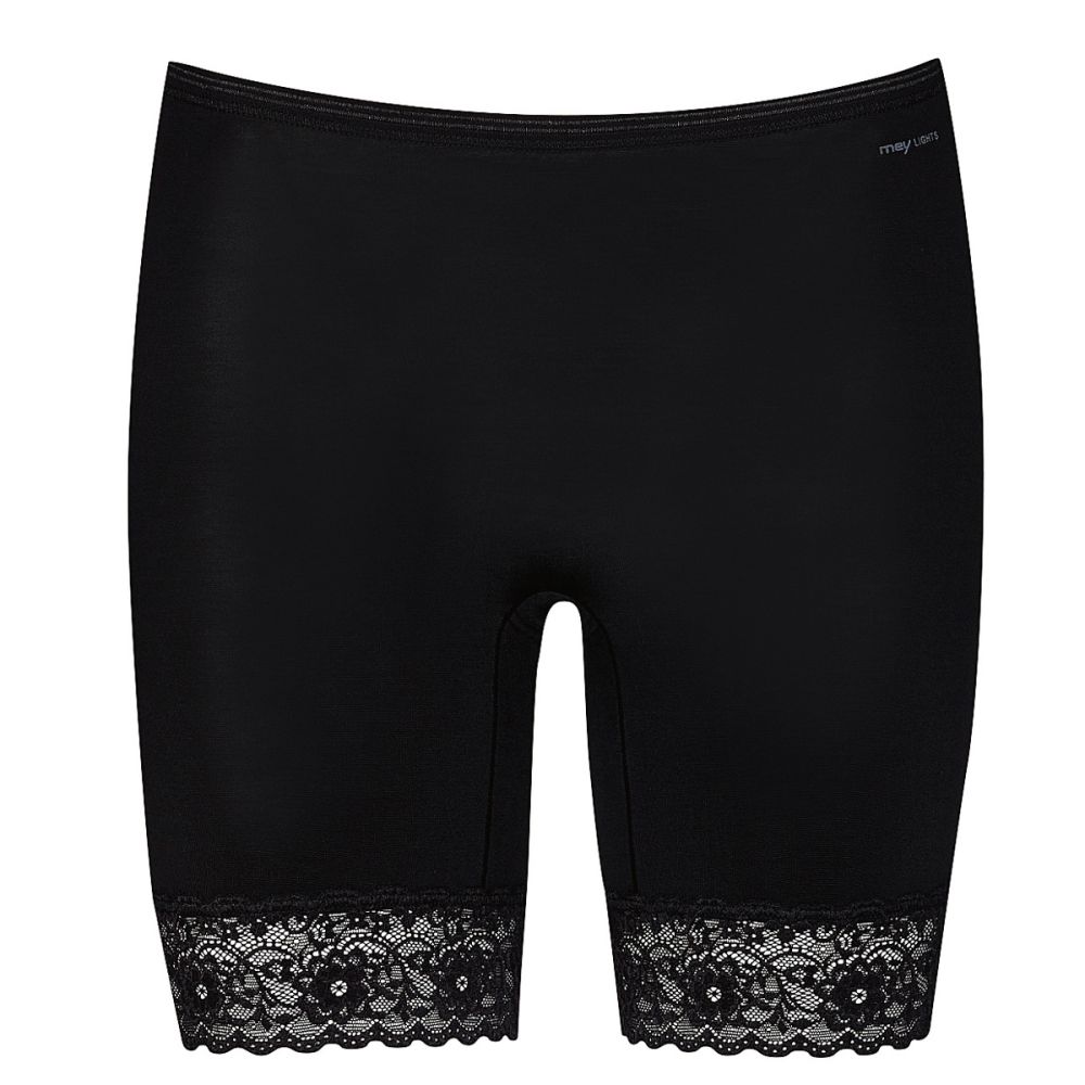 MEY Dames MEY Lights Long Pants Kant Zwart 88210