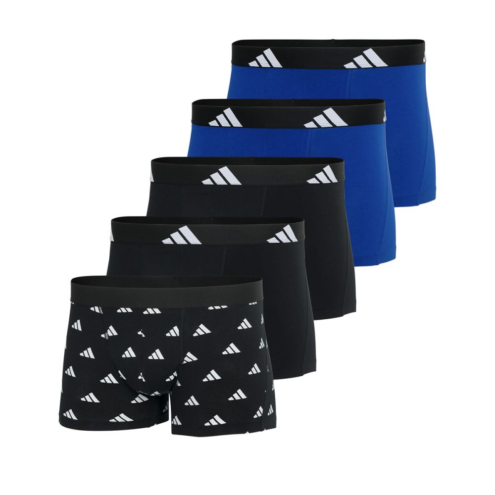 Adidas Heren Short Active Flex Cotton 5Pack Logo Mix
