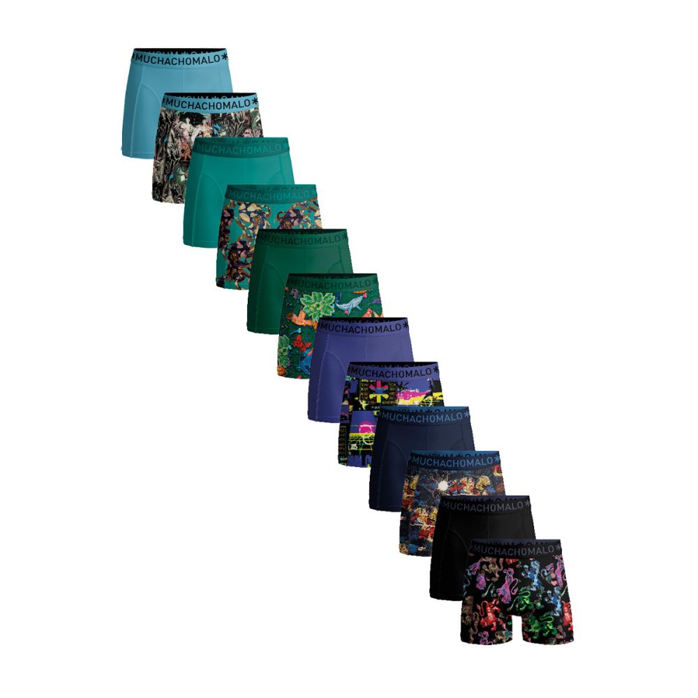 MuchachoMalo Heren Boxershorts 12PACK GOLDEN 19 SUPER PACK