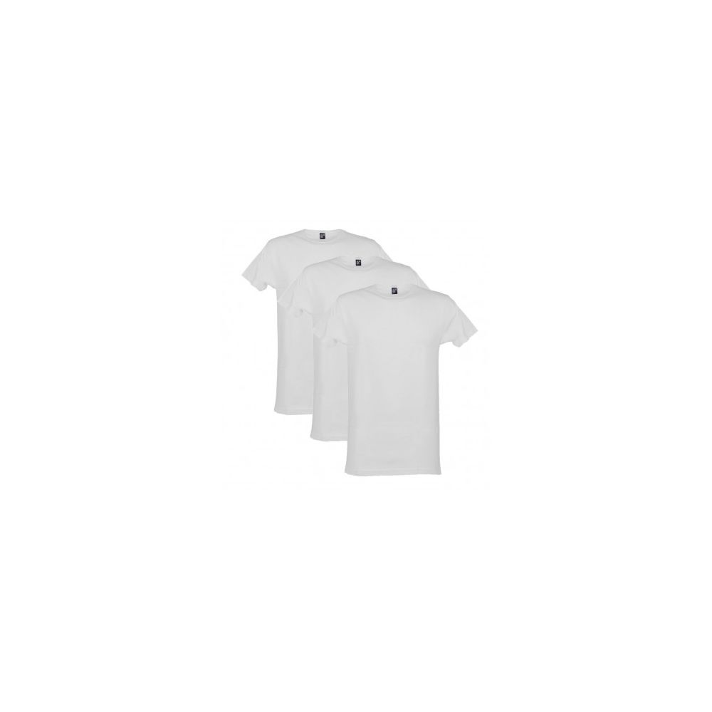 Alan Red T-Shirt Derby 3Pack Wit