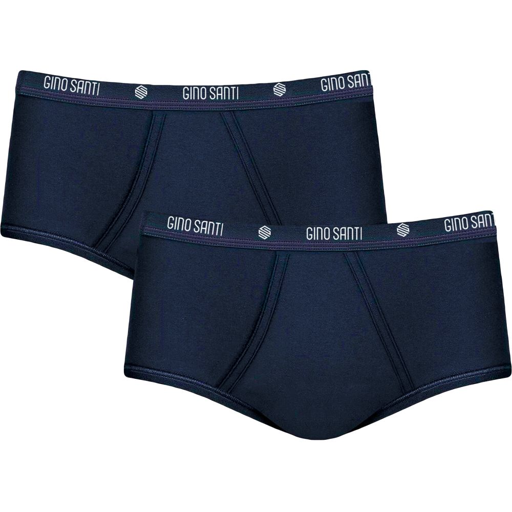 Gino Santi Heren Classic Maxi slip 2pack Navy