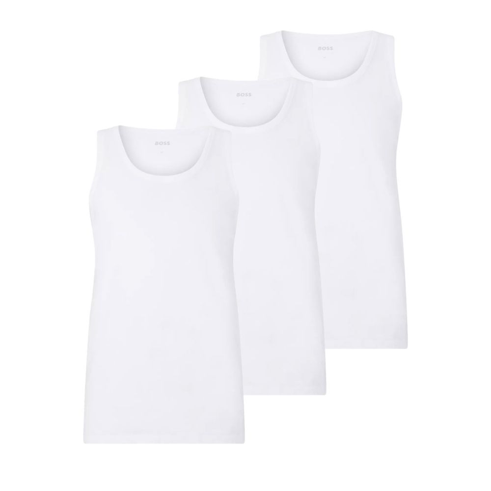 Hugo Boss Tank Top Classic 3Pack Wit