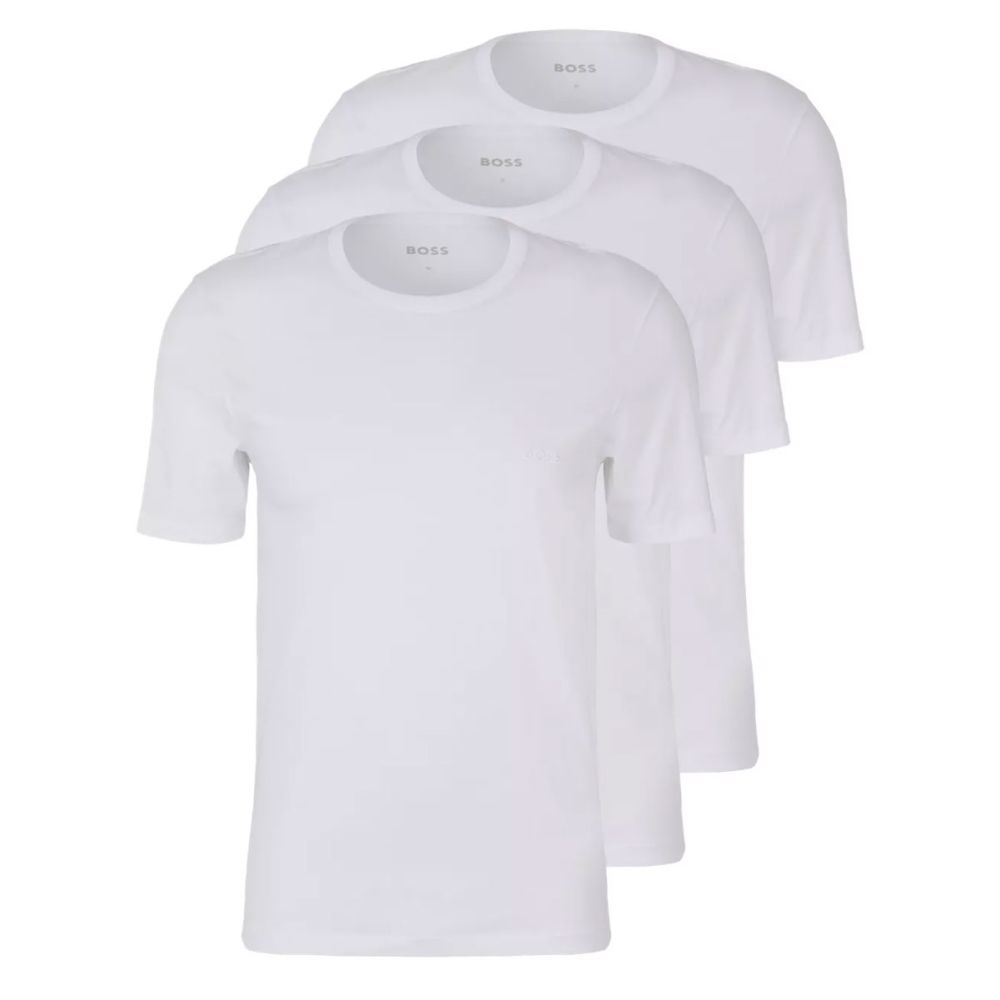 Hugo Boss T-Shirt Classic 3Pack Wit