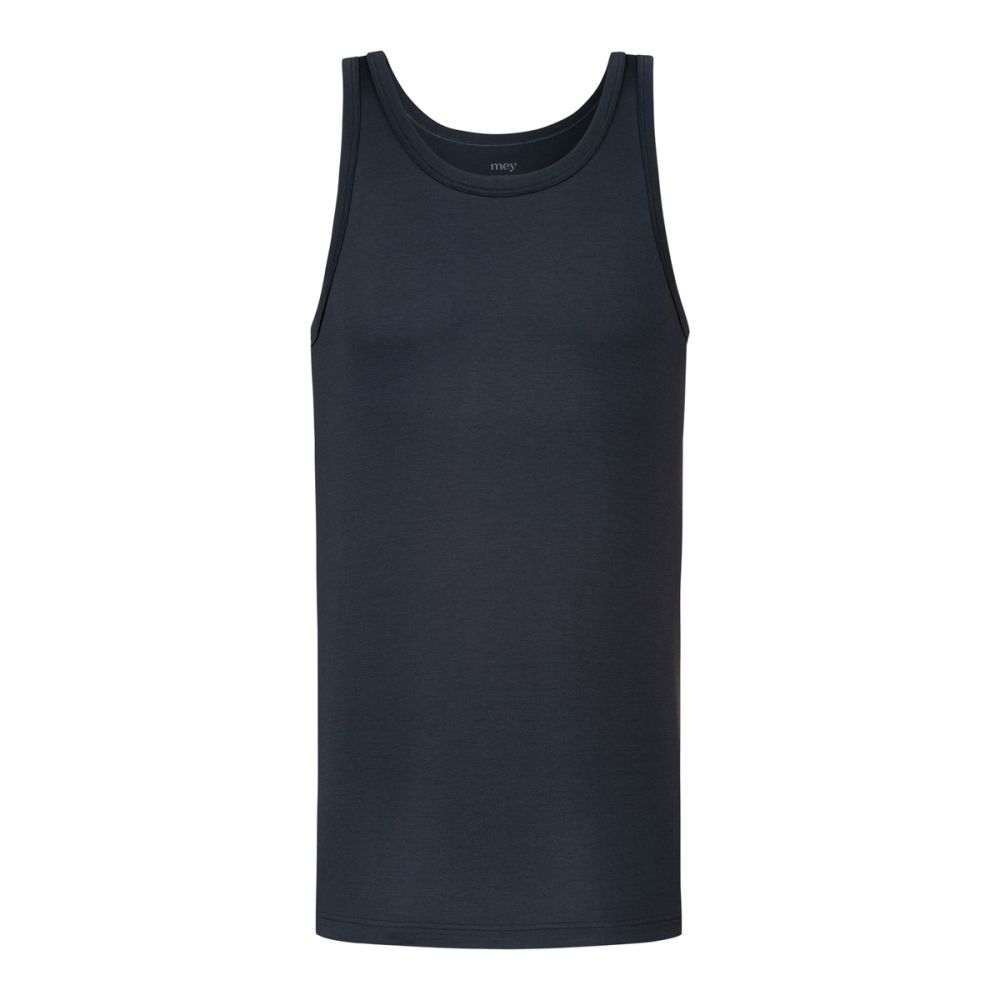 MEY Heren Athletic Shirt Iconic Modal Marine 2110020