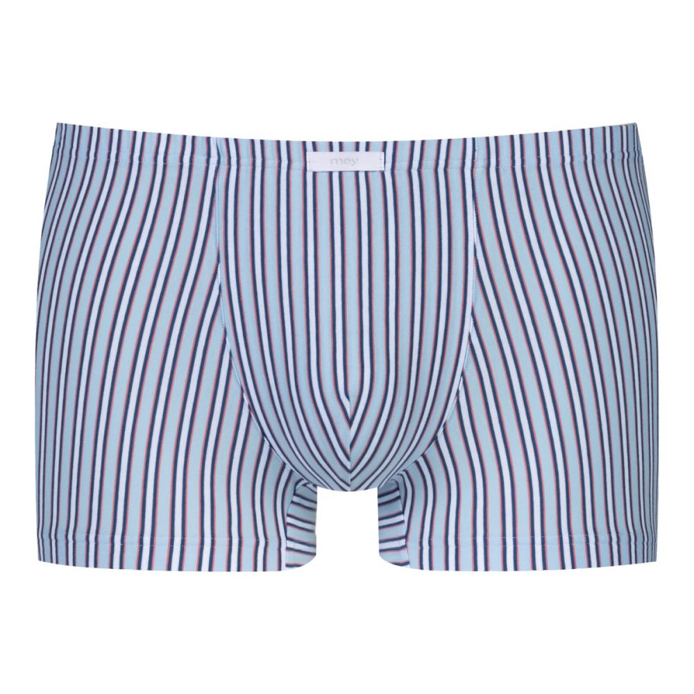 MEY Heren Shorty Raspberry Stripe Blauw 2120200