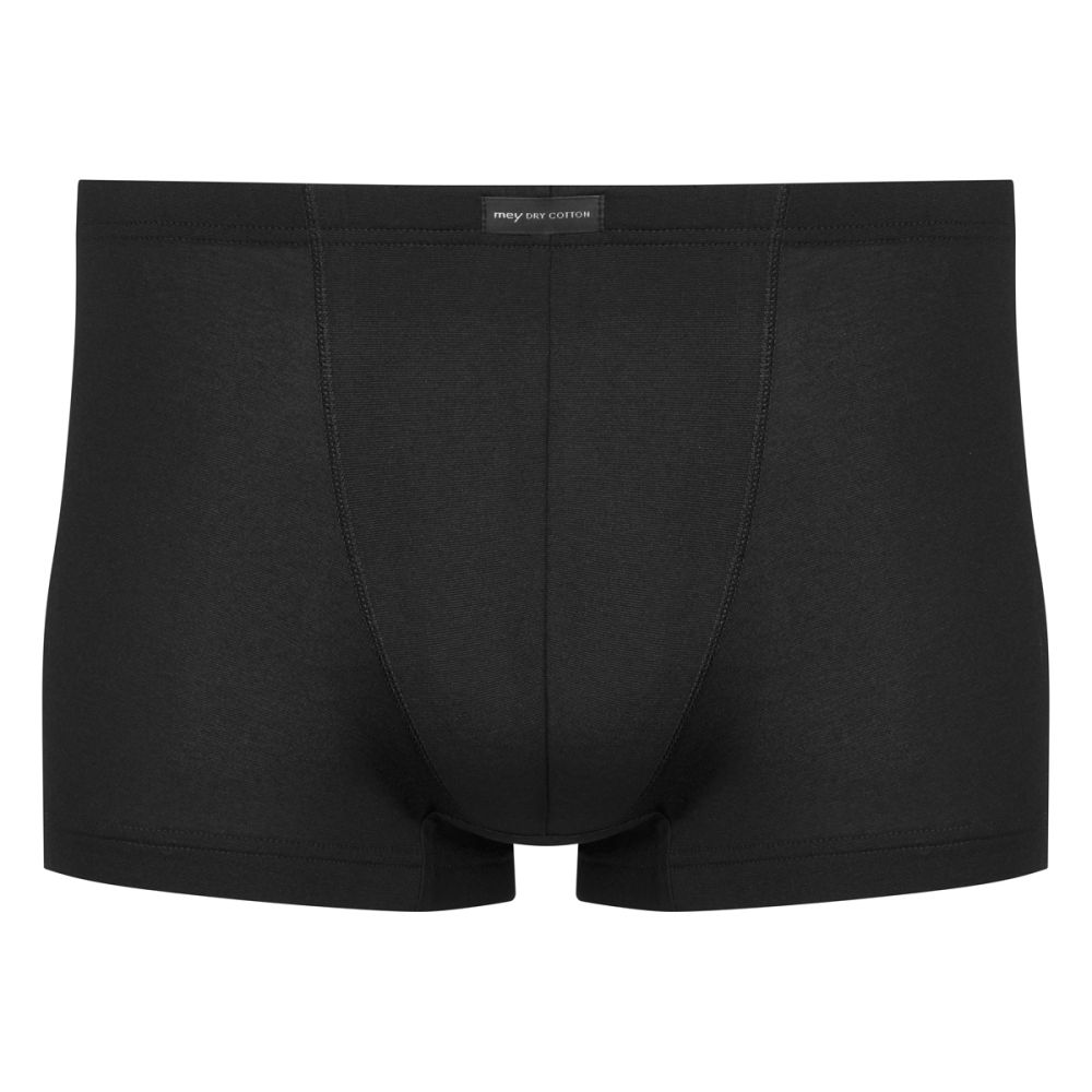 MEY Heren Shorty Dry Cotton Zwart 46021