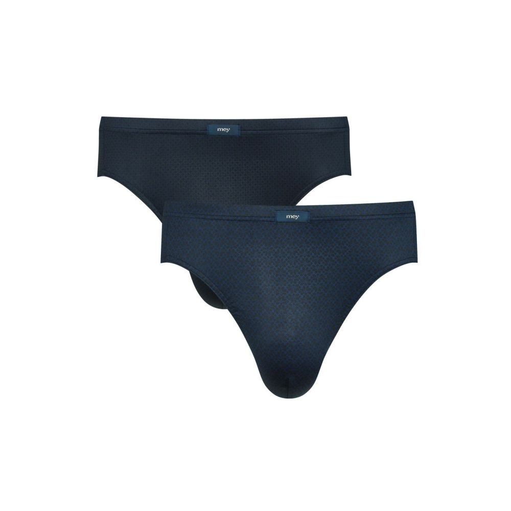 MEY Heren Forssa Poly Slip Black 2Pack 38044