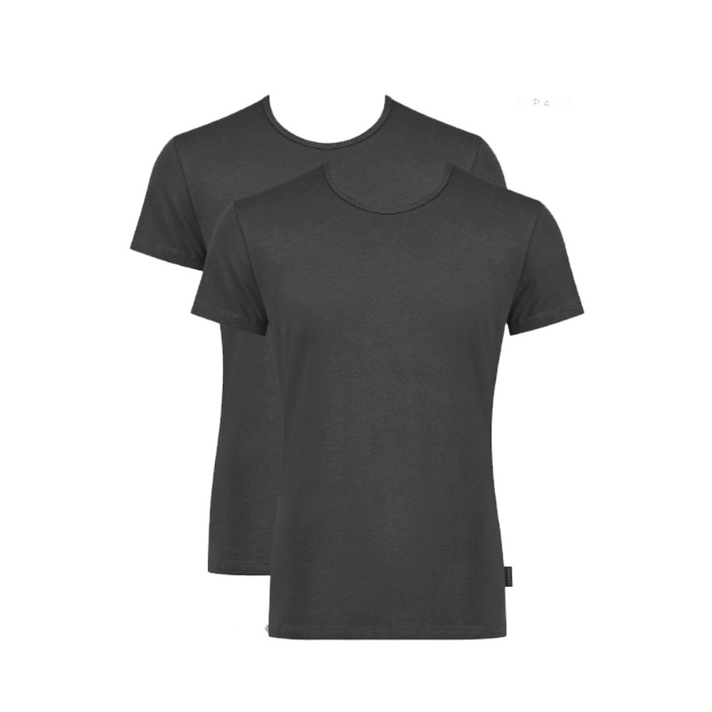 Sloggi Men 24/7 2Pack T-shirt Zwart
