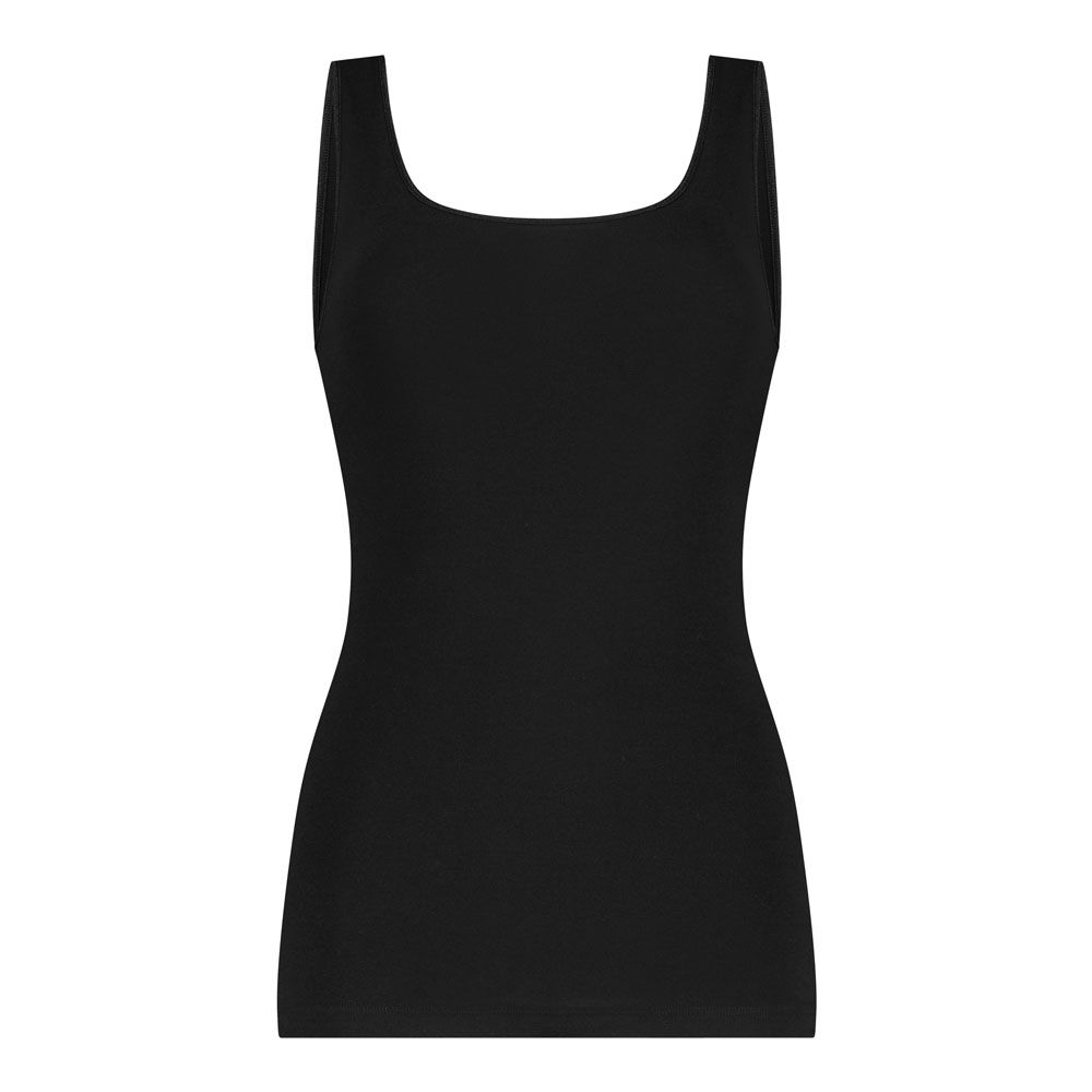 Ten Cate Dames Basics Singlet Hemd Zwart