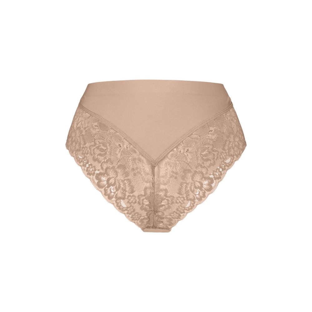 Ten Cate Secrets Lace Brazilian High Waist Walnut
