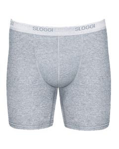 Sloggi Men Basic Long Boxershort Grijs