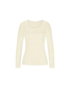 MEY Dames Emotion Longsleeve Shirt Champagne 56202